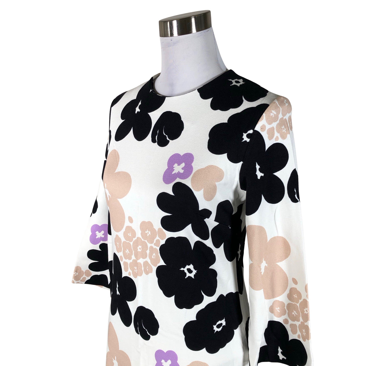 Naisten Marimekko - Trikoomekko, koko 36 - Valkoinen (3)