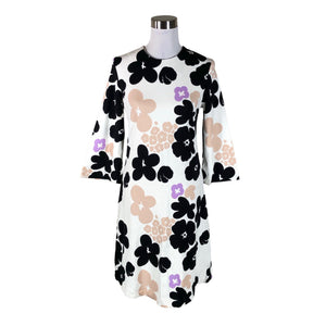 Naisten Marimekko - Trikoomekko, koko 36 - Valkoinen (1)