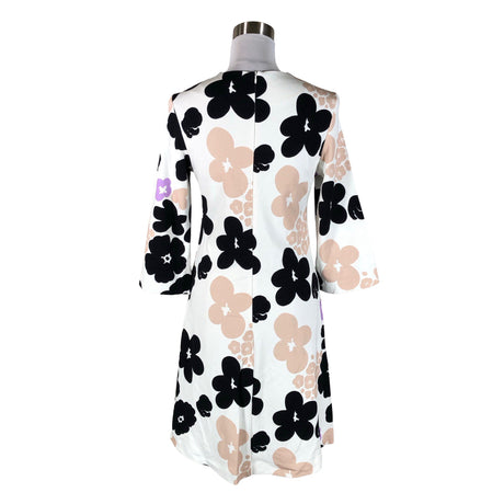 Naisten Marimekko - Trikoomekko, koko 36 - Valkoinen (2)