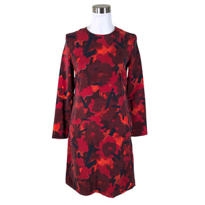 Naisten Marimekko - Sifonkimekko, koko 34 - Viininpunainen (1)