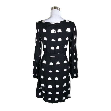 Naisten Marimekko - Sifonkimekko, koko 36 - Musta (2)