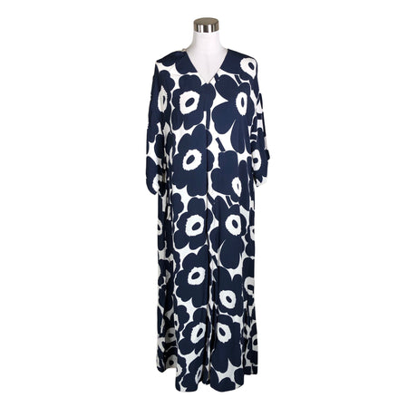 Naisten Marimekko - Sifonkimekko, koko 38 - Valkoinen ()