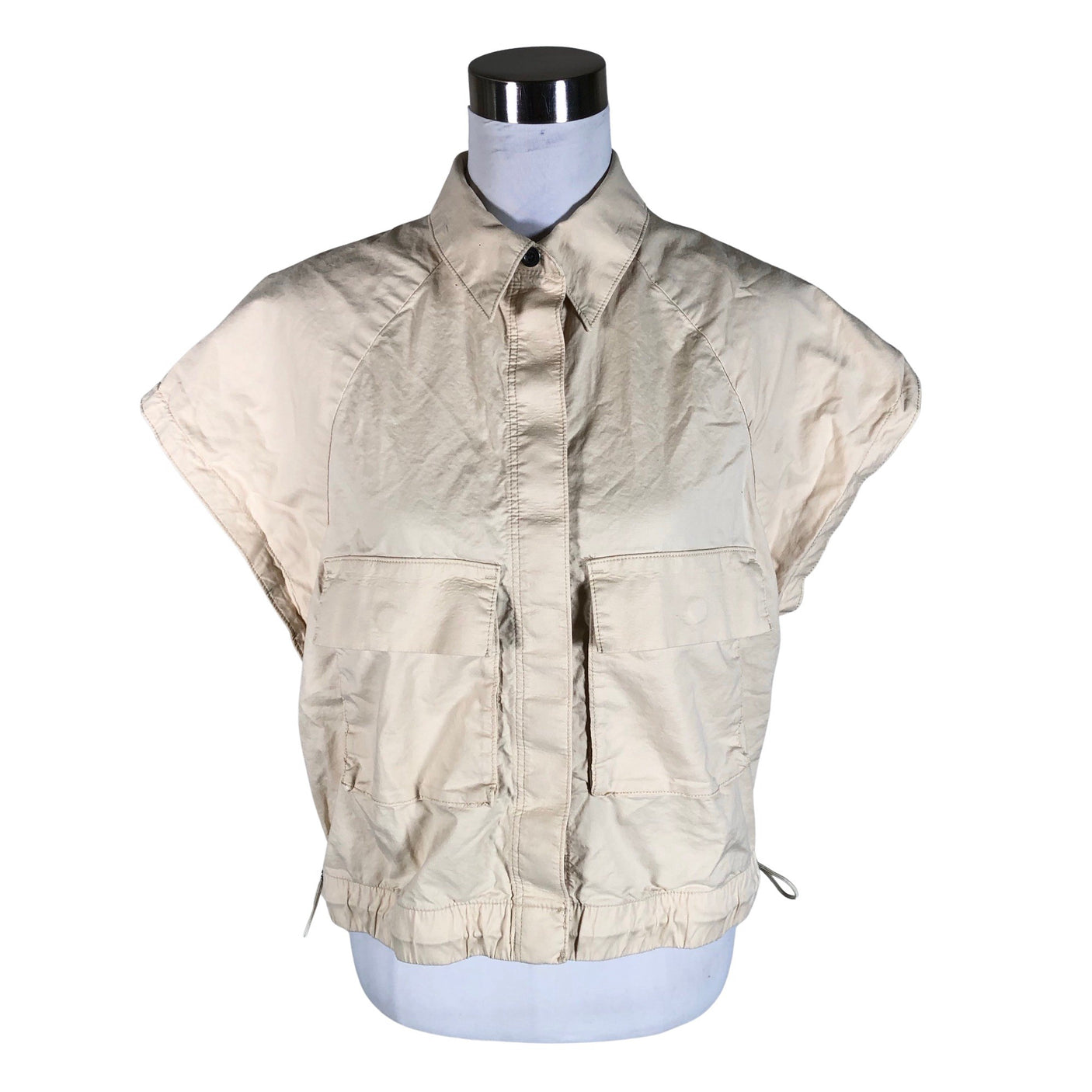 Naisten Esprit - Ulkoiluliivi, koko 40 - Beige (1)