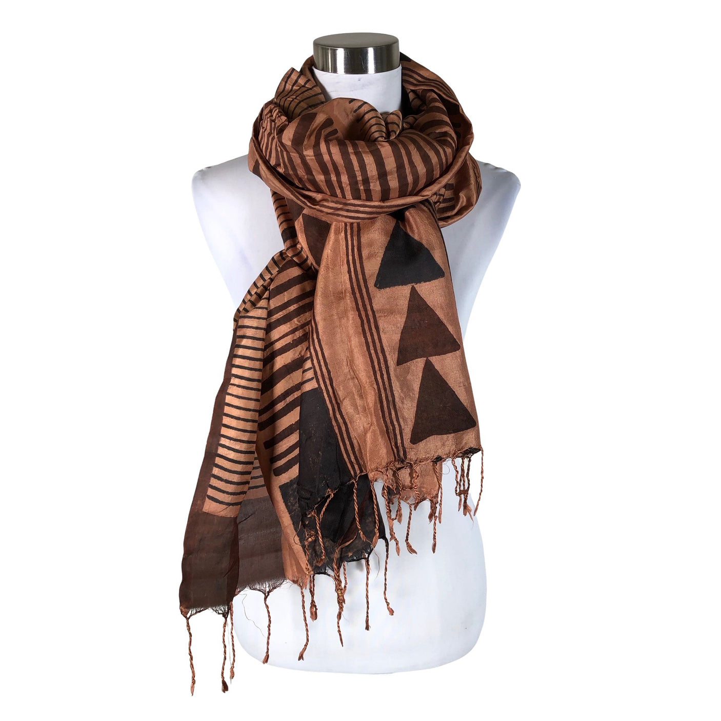 Naisten Aranya - Huivi, koko Maxi - Ruskea (1)