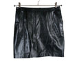 Naisten Massimo Dutti - Nahkahame, koko 38 - Musta ()