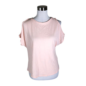 Naisten Massimo Dutti - T-paita, koko 36 - Vaaleanpunainen (1)