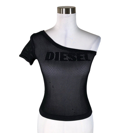 Naisten Diesel - T-paita, koko 34 - Musta ()
