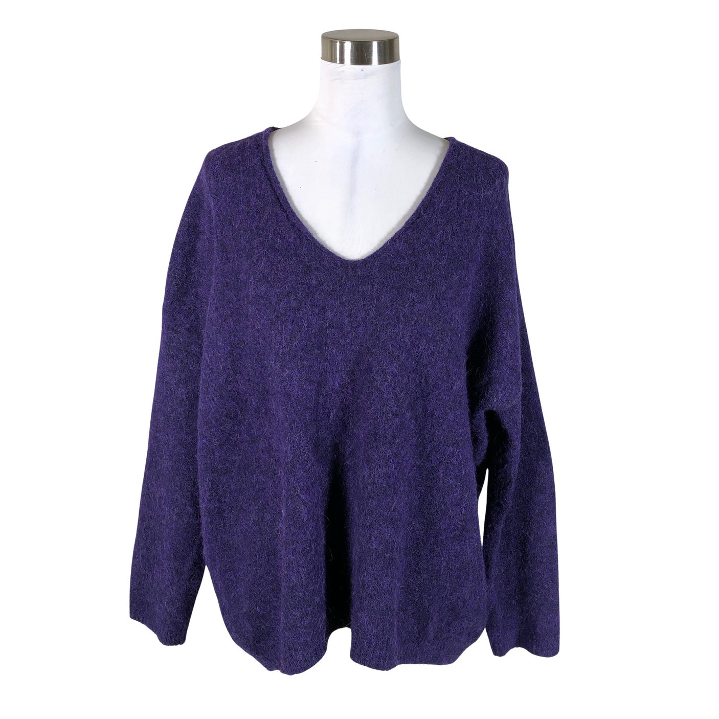 Naisten Lindex - Neuletakki, koko 38 - Violetti (1)