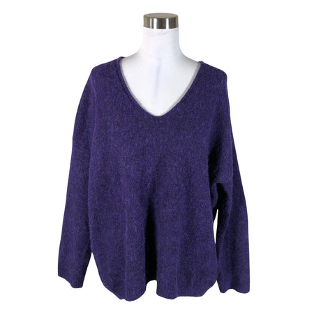 Naisten Lindex - Neuletakki, koko 38 - Violetti ()
