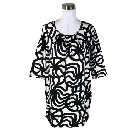 Naisten Marimekko - Trikootunika, koko 40 - Valkoinen ()