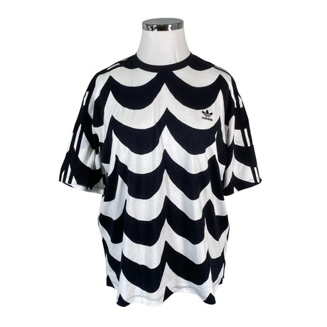 Naisten Adidas - T-paita, koko 42 - Musta ()