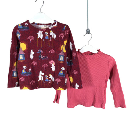 Unisex Martinex - Trikoopaita, koko 98 - 104 - Viininpunainen ()