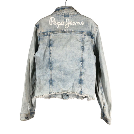 Tyttöjen Pepe Jeans - Farkkutakki, koko 146 - 152 - Vaaleansininen (2)