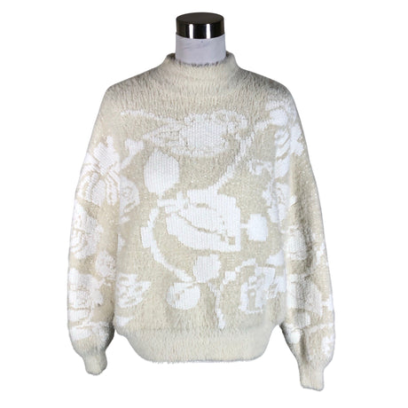 Naisten Desigual - Neulepaita, koko 40 - Beige ()