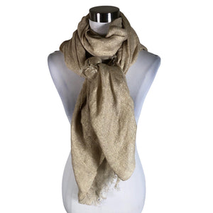 Naisten Balmuir - Huivi, koko Maxi - Beige (1)