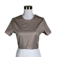 Naisten Adidas - Urheilupaita, lyhyet hihat, koko 40 - Harmaa ()