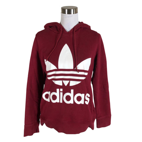 Naisten Adidas - Huppari, koko 38 - Viininpunainen ()