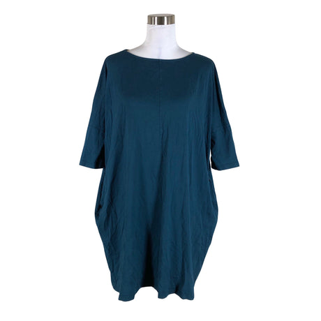 Naisten Neulomo - Trikoomekko, koko 38 - Sininen ()