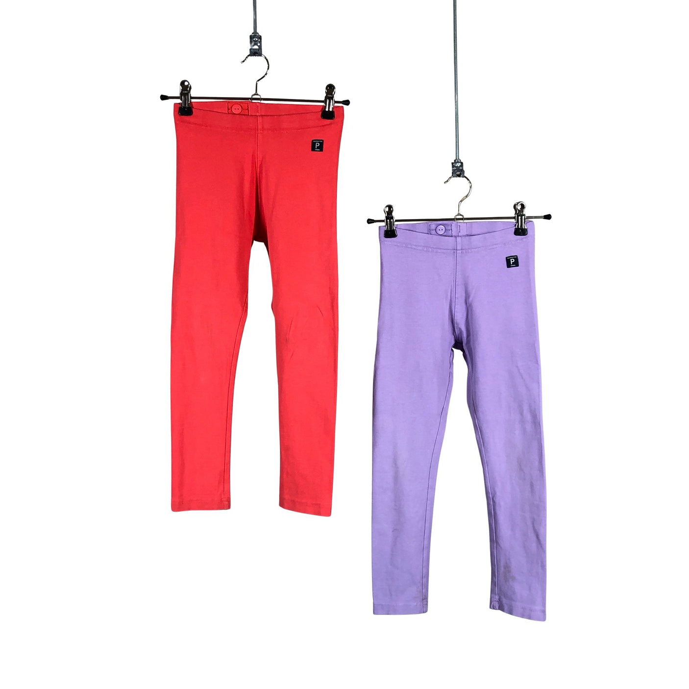 Tyttöjen Polarn O. Pyret - Leggingsit, koko 116 - 122 - Violetti (1)