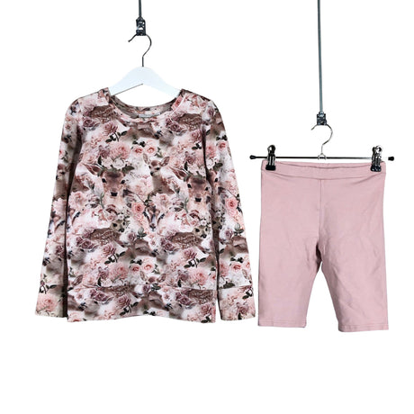 Tyttöjen Gugguu - Collegepaita, koko 116 - 122 - Vaaleanpunainen ()