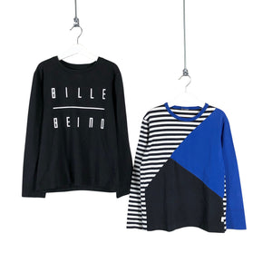 Unisex Billebeino - Trikoopaita, koko 134 - 140 - Musta (1)