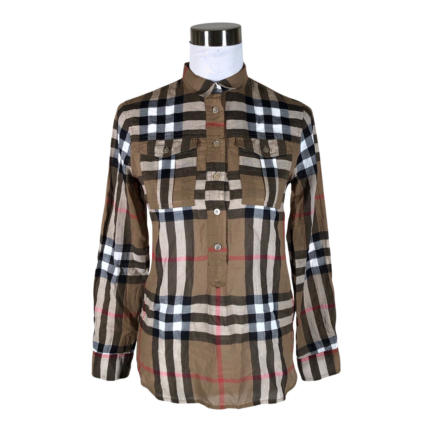 Naisten Burberry Brit - Pusero, koko 34 - Ruskea (1)