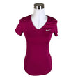 Naisten Nike - Urheilupaita, lyhyet hihat, koko 36 - Pinkki ()