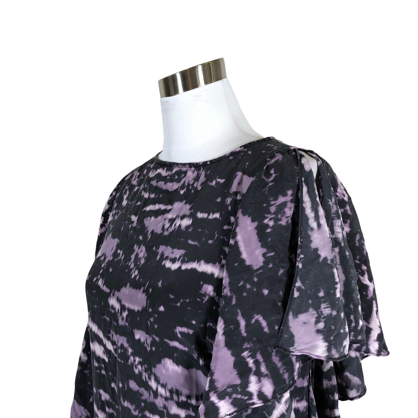 Naisten Michael Kors - Sifonkimekko, koko 34 - Violetti (3)