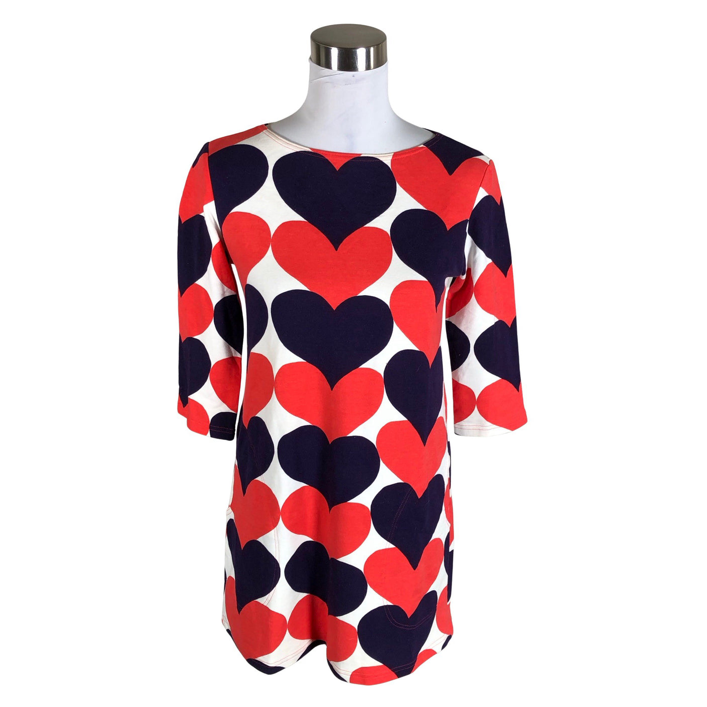 Naisten Marimekko - Trikoomekko, koko 34 - Punainen (1)