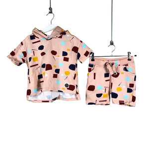 Unisex Mainio - Collegeasu, koko 110 - 116 - Vaaleanpunainen (1)