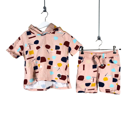 Unisex Mainio - Collegeasu, koko 110 - 116 - Vaaleanpunainen ()