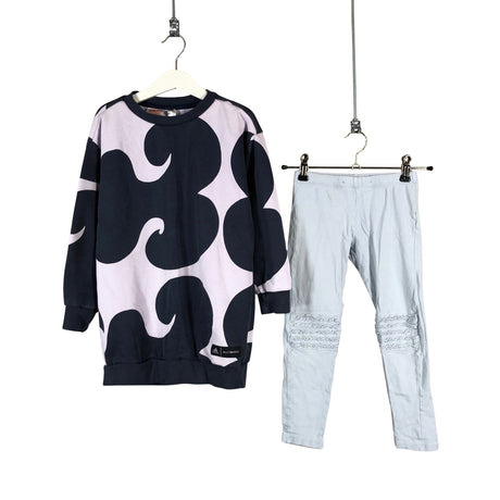 Tyttöjen Adidas - Collegetunika, koko 116 - 122 - Sininen ()