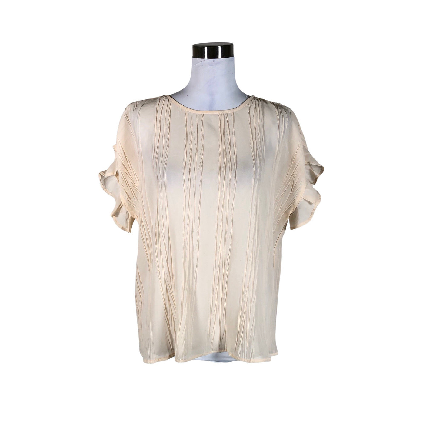 Naisten Noa Noa - Lyhythihainen pusero, koko 40 - Beige (1)