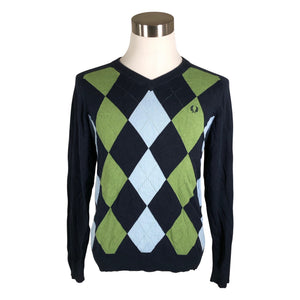 Miesten Fred Perry - Neulepaita, koko S - Sininen (1)