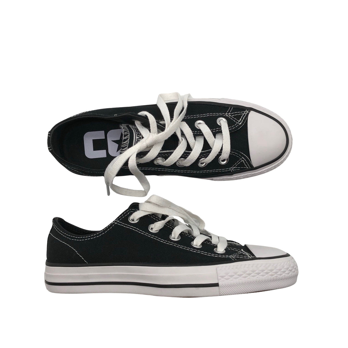 Naisten Converse - Tennarit, koko 36 - Musta (1)