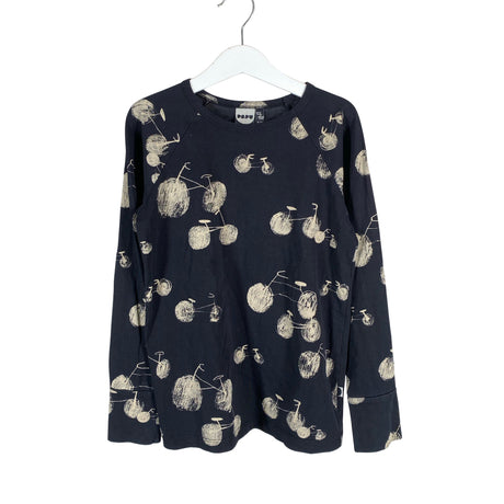 Unisex Papu - Trikoopaita, koko 122 - 128 - Musta ()