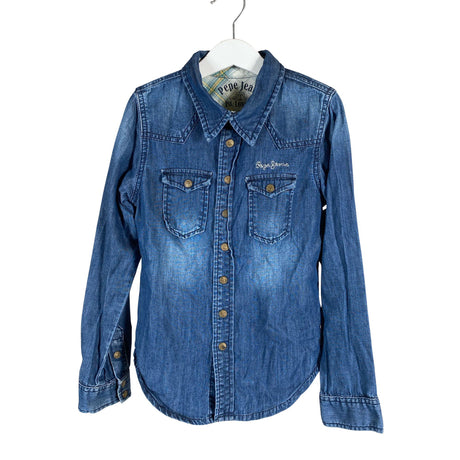 Unisex Pepe Jeans - Farkkupaita, koko 128 - 134 - Vaaleanpunainen ()