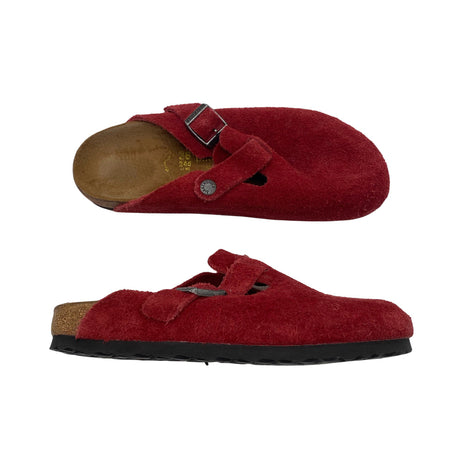Naisten Birkenstock - Pistokkaat, koko 38 - Punainen ()