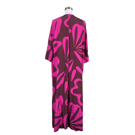 Naisten Marimekko - Sifonkimekko, koko 38 - Violetti (2)