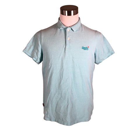 Miesten Superdry - Pikeepaita, koko XL - Turkoosi ()
