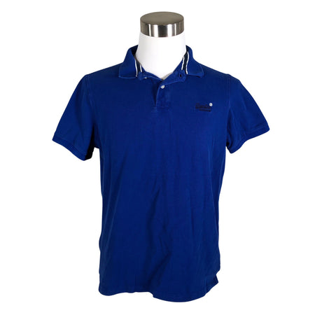 Miesten Superdry - Pikeepaita, koko XL - Sininen ()