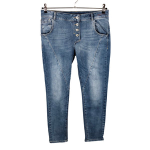 Naisten Perfect Jeans - Farkut, koko 42 - Sininen (1)