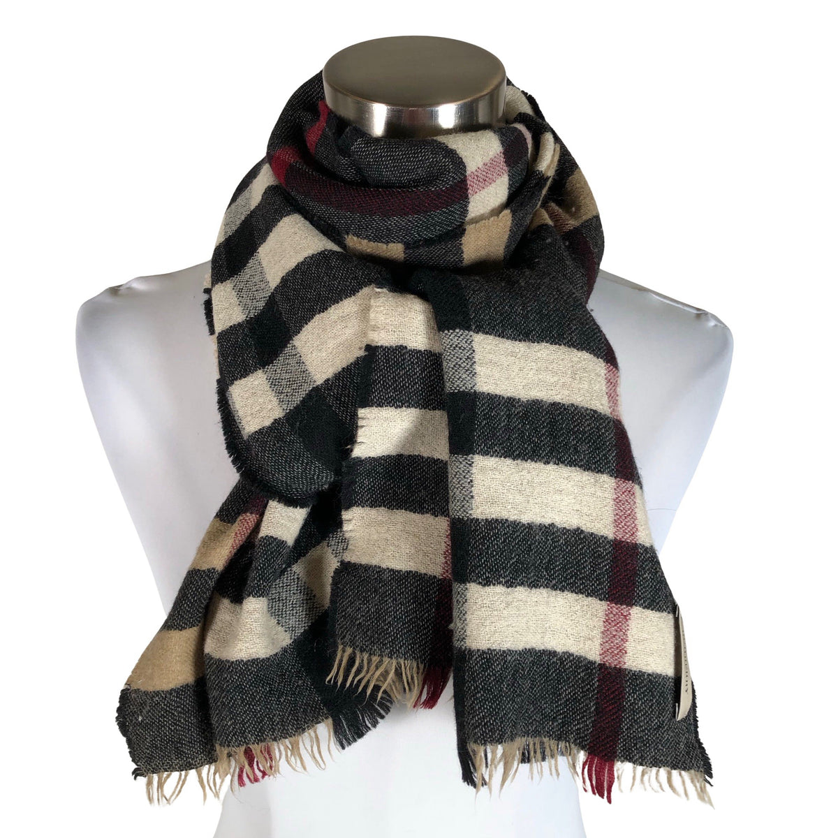 Naisten Burberry - Kaulaliina, koko Maxi - Harmaa (1)