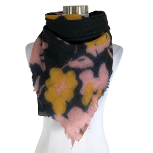Naisten Marimekko - Huivi, koko Maxi - Musta (1)
