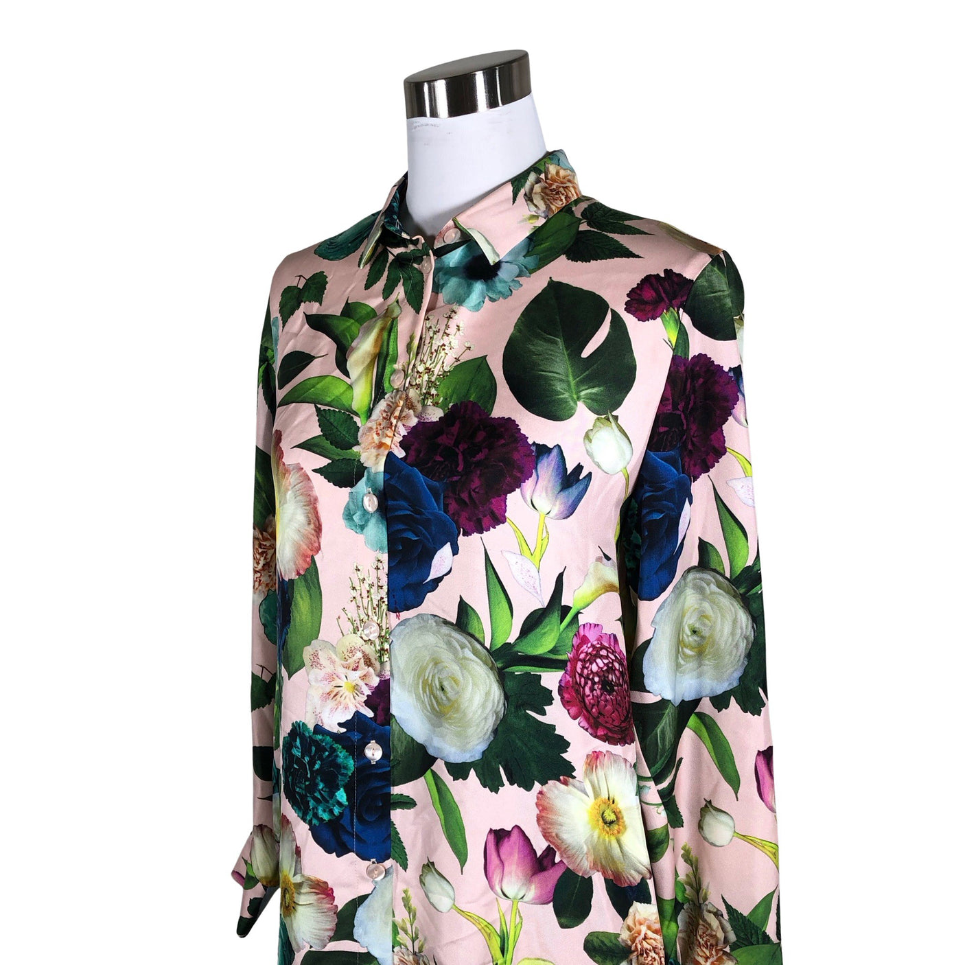 Naisten Uhana Design - Sifonkimekko, koko 34 - Vaaleanpunainen (3)