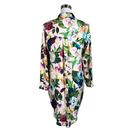 Naisten Uhana Design - Sifonkimekko, koko 34 - Vaaleanpunainen (2)