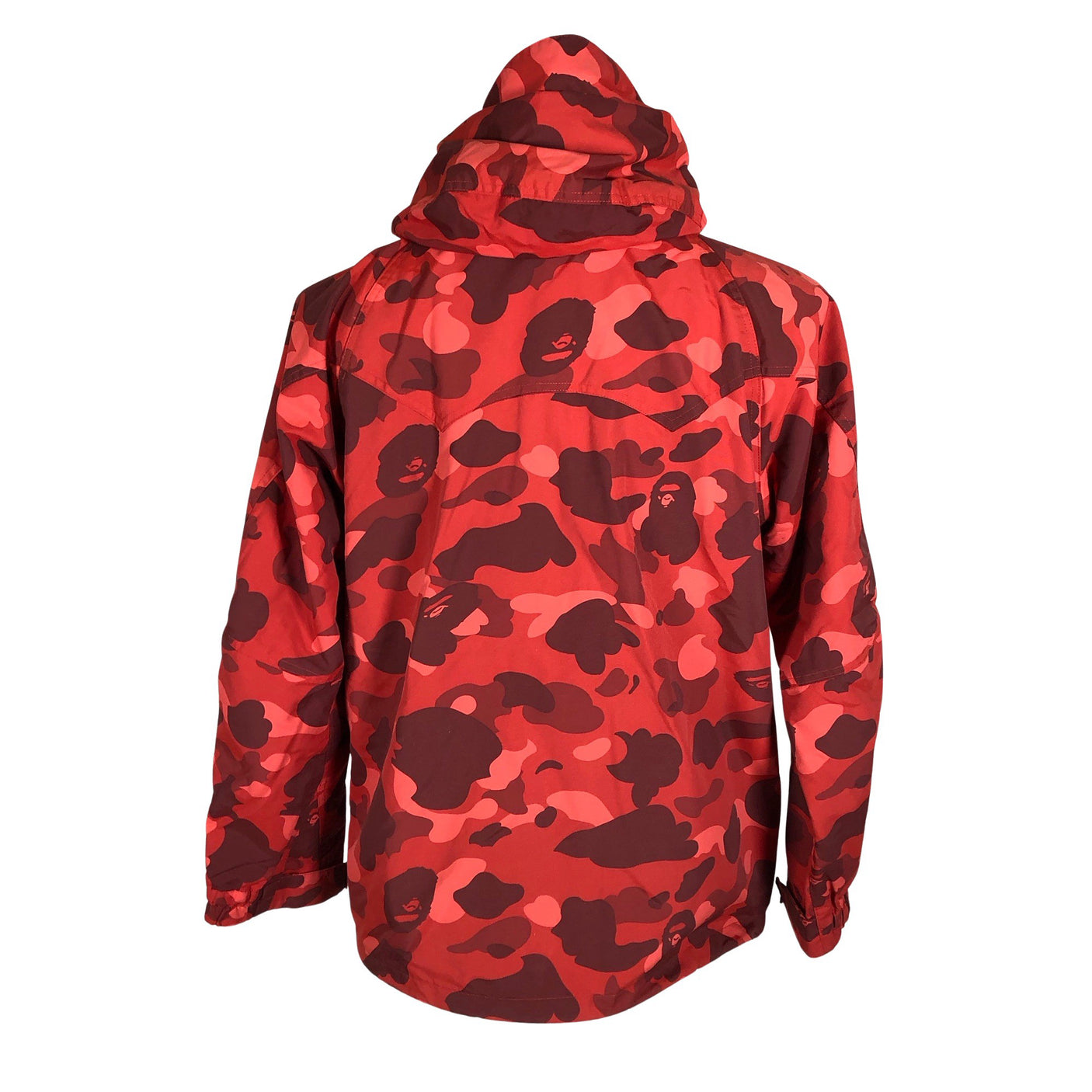 Miesten BAPE A Bathing Ape - Ulkoilutakki, koko M - Punainen (2)