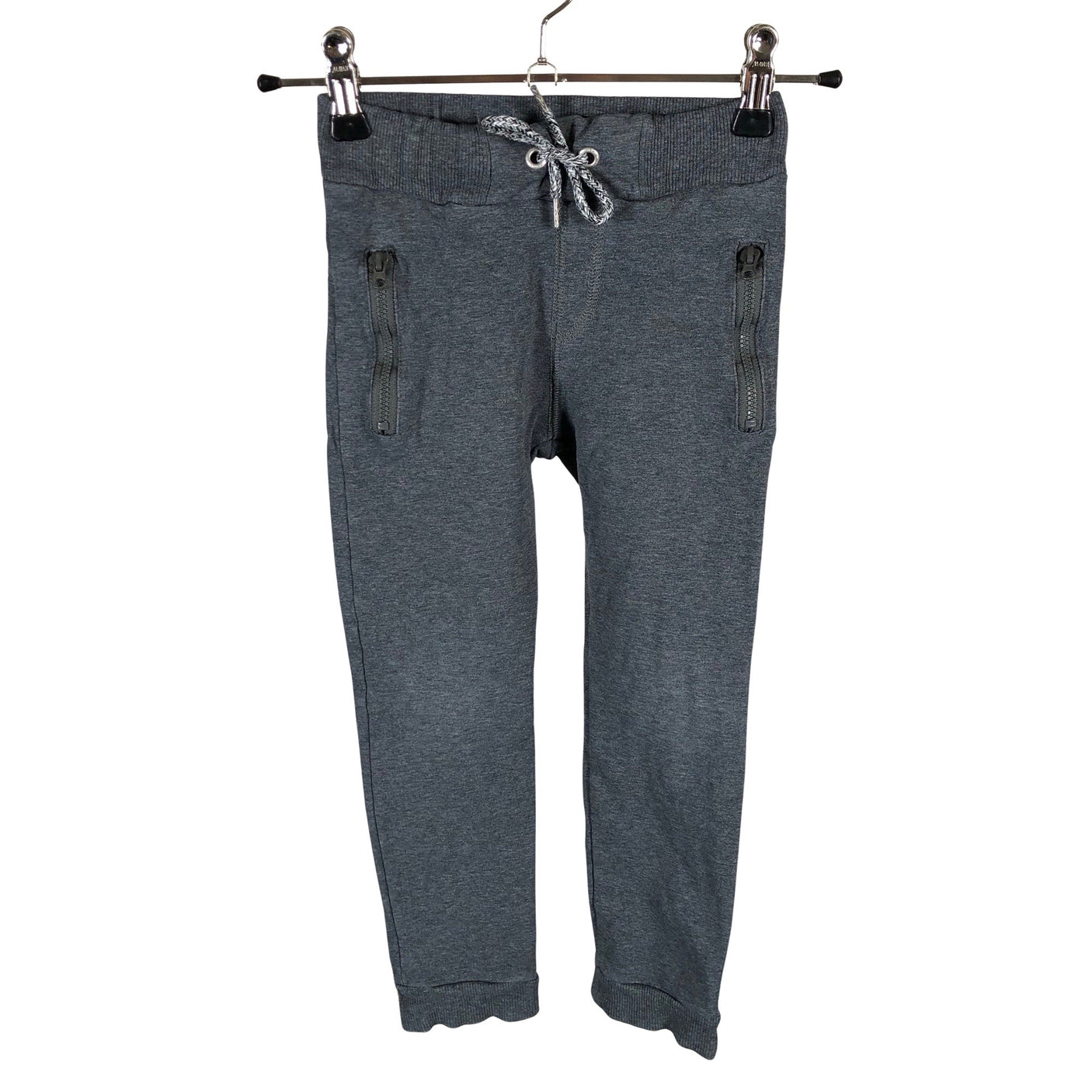 Unisex Name It - Collegehousut, koko 110 - 116 - Harmaa (1)