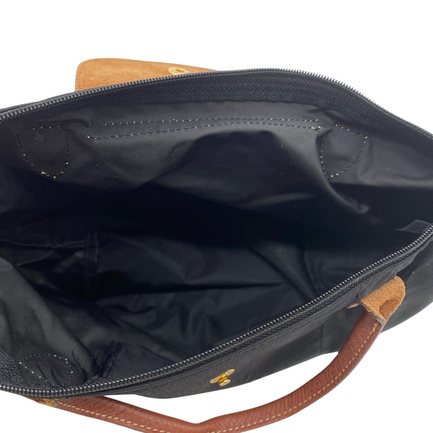 Naisten Longchamp - Käsilaukku, koko Midi - Musta (3)
