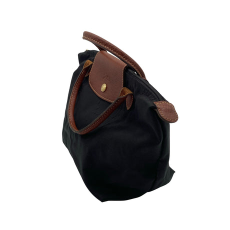 Naisten Longchamp - Käsilaukku, koko Midi - Musta (2)